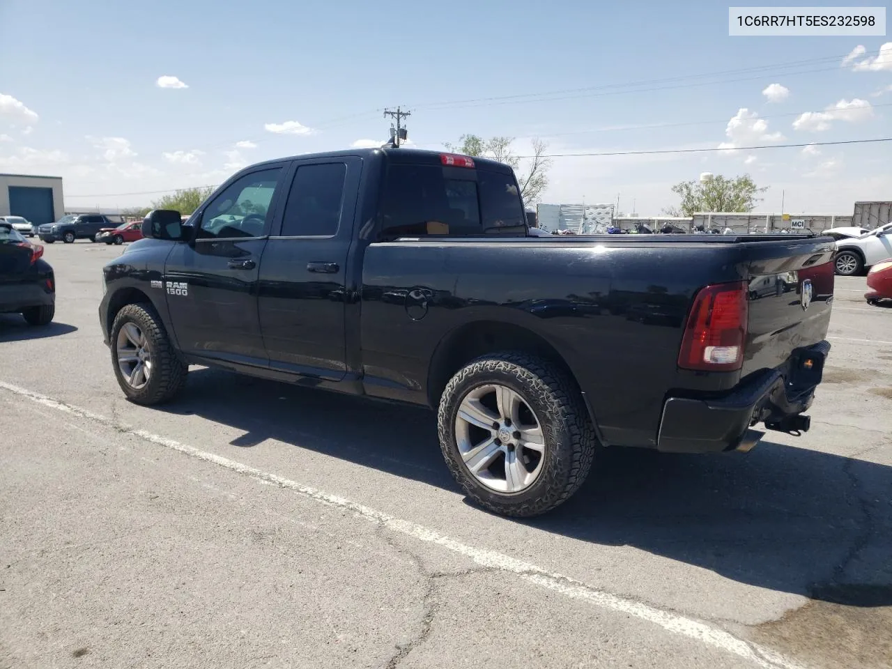 2014 Ram 1500 Sport VIN: 1C6RR7HT5ES232598 Lot: 62651274