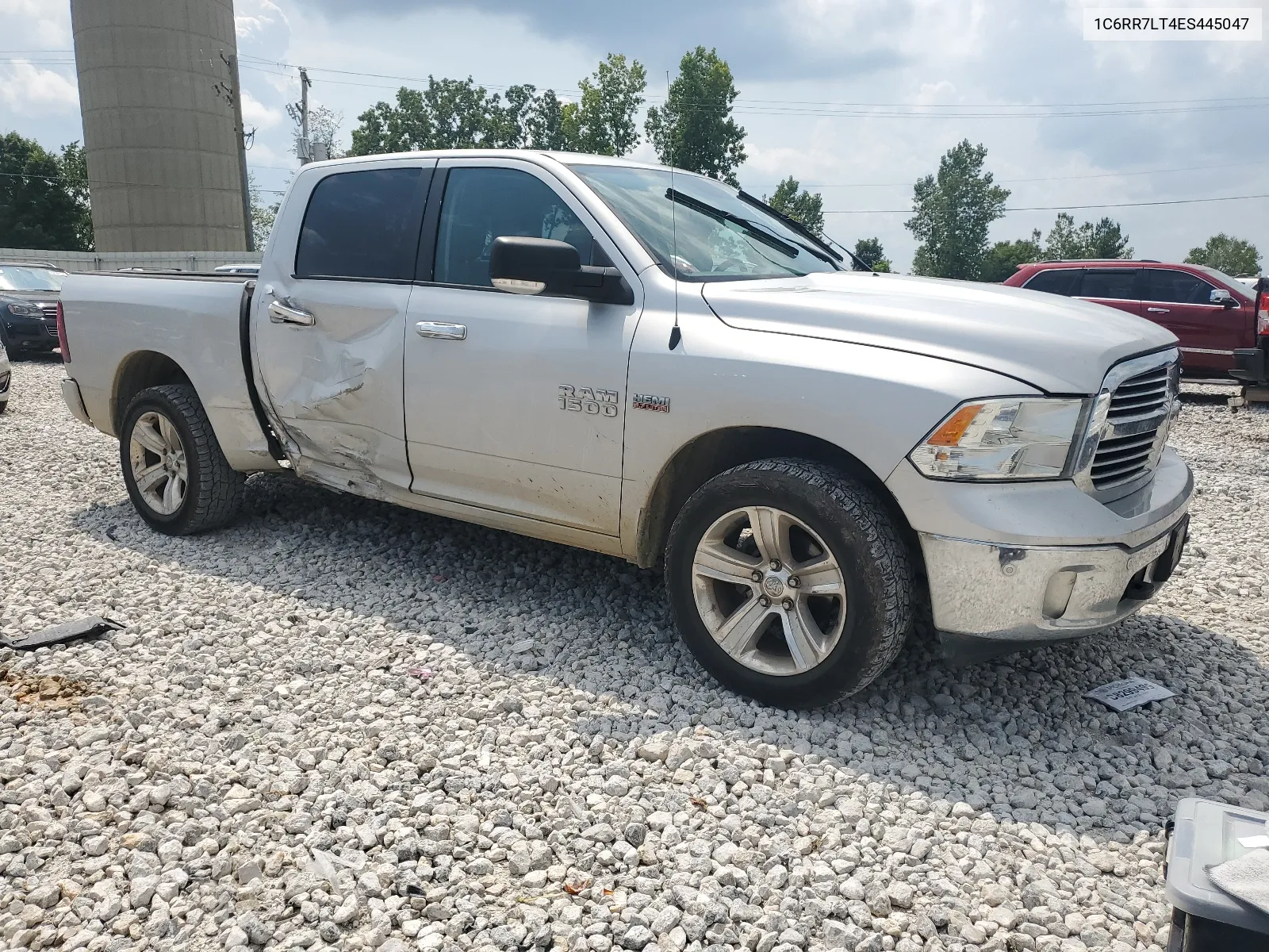 2014 Ram 1500 Slt VIN: 1C6RR7LT4ES445047 Lot: 63615044