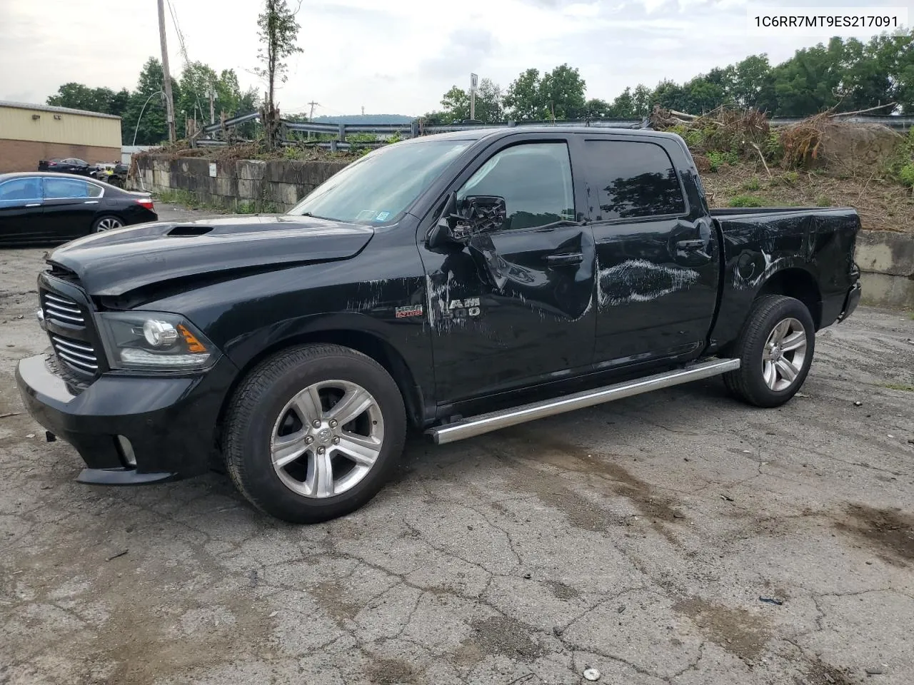 2014 Ram 1500 Sport VIN: 1C6RR7MT9ES217091 Lot: 64418054