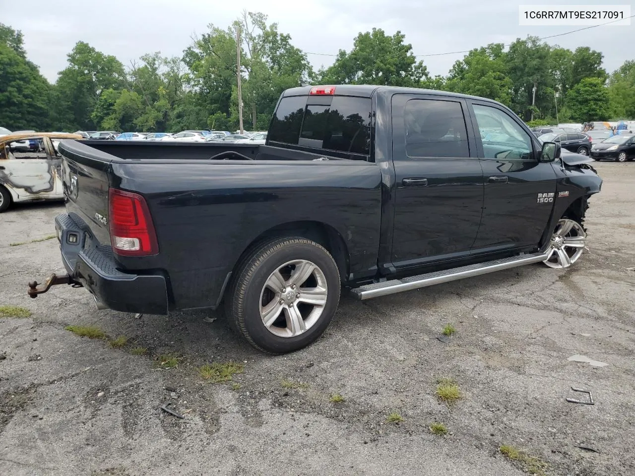 2014 Ram 1500 Sport VIN: 1C6RR7MT9ES217091 Lot: 64418054