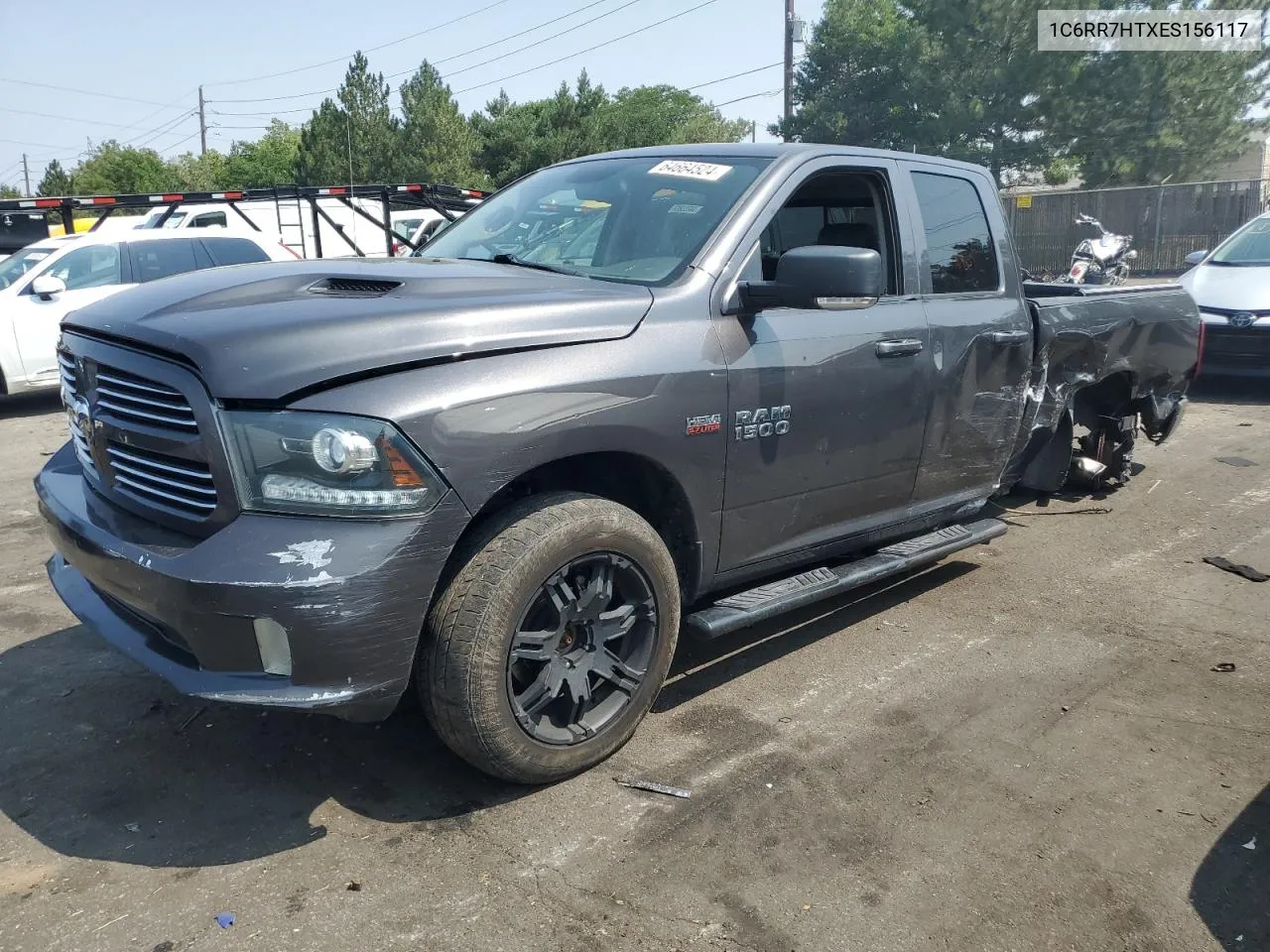 2014 Ram 1500 Sport VIN: 1C6RR7HTXES156117 Lot: 64664524