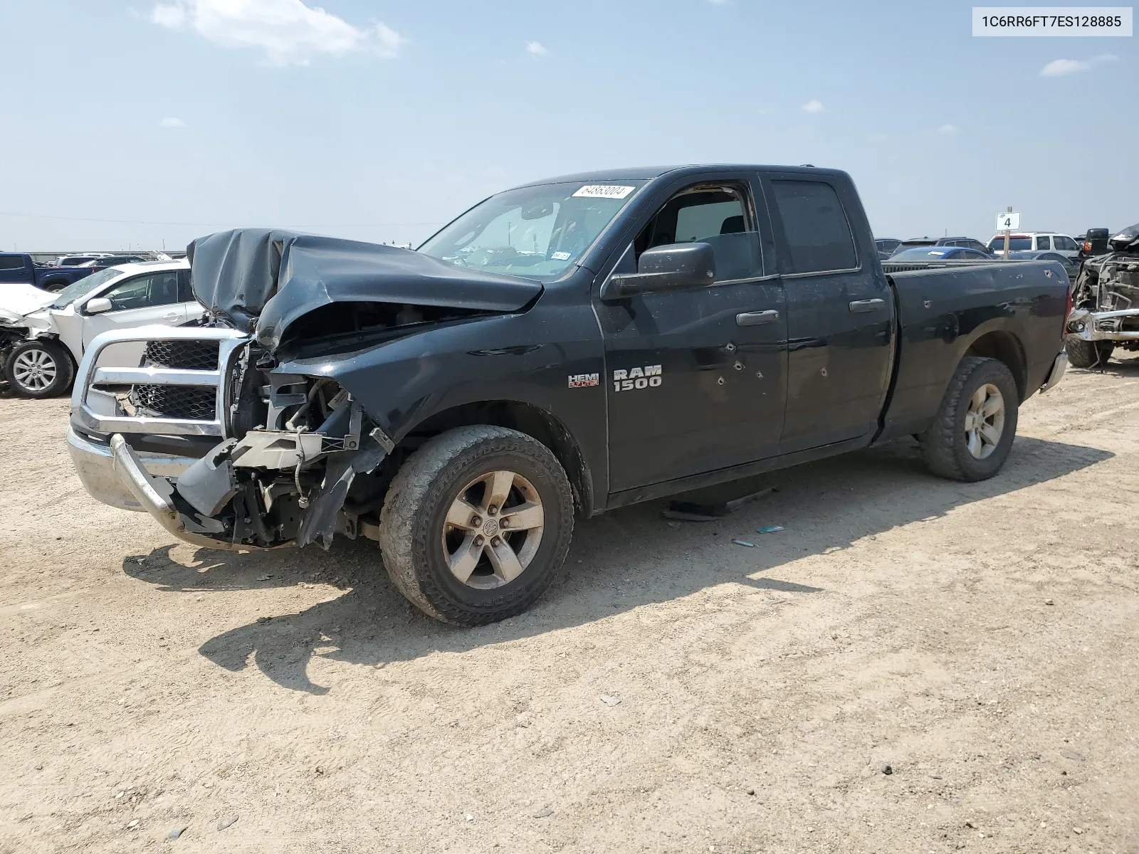 2014 Ram 1500 St VIN: 1C6RR6FT7ES128885 Lot: 64863004