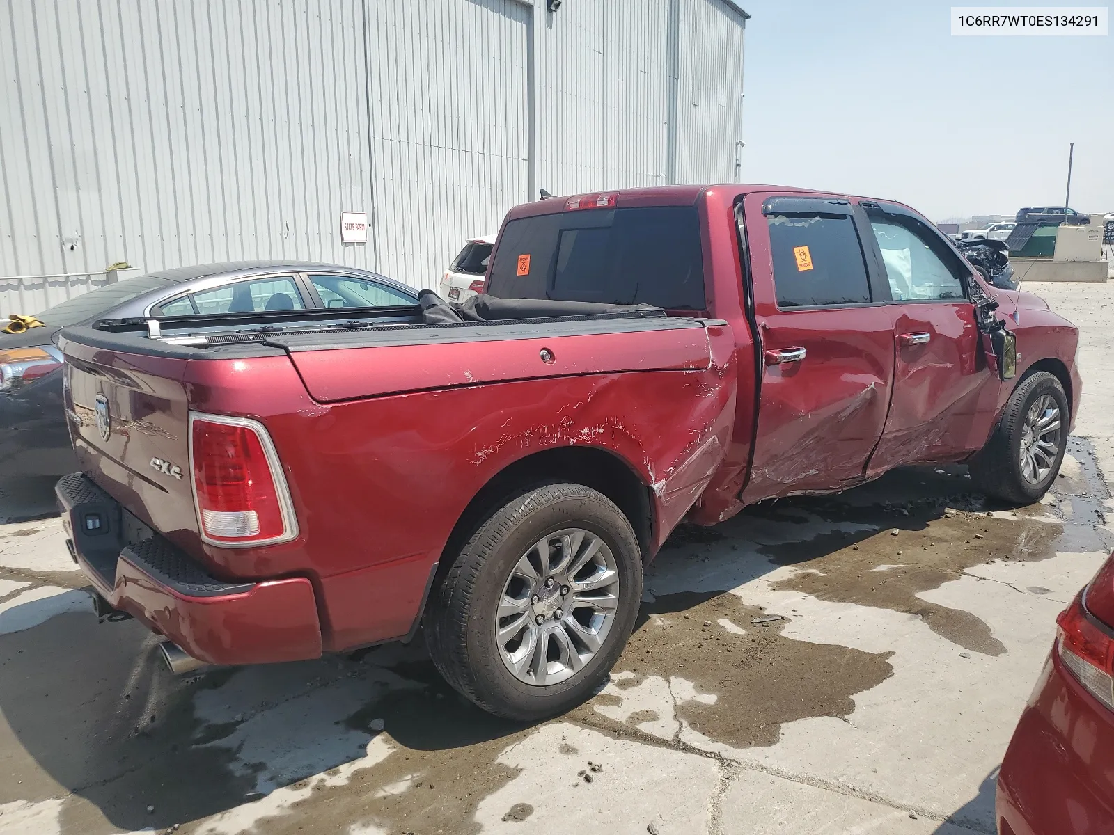 2014 Ram 1500 Longhorn VIN: 1C6RR7WT0ES134291 Lot: 65490984