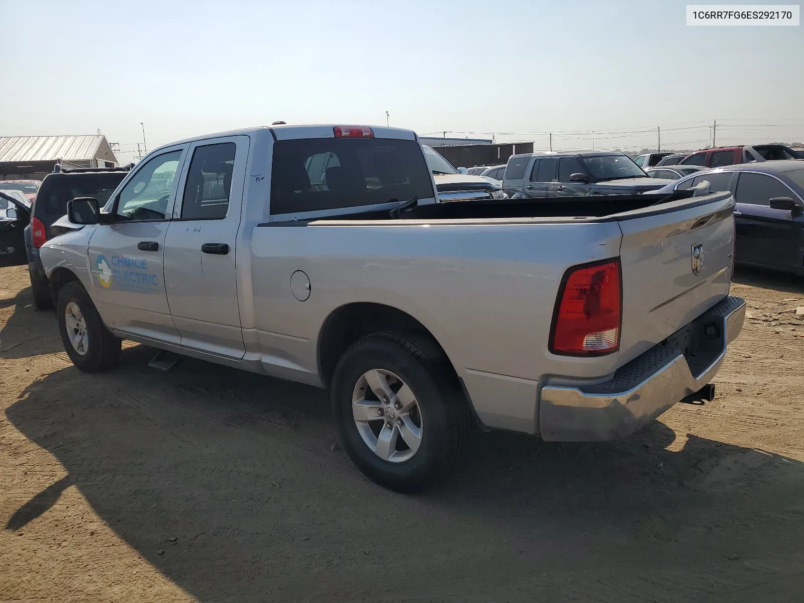 2014 Ram 1500 St VIN: 1C6RR7FG6ES292170 Lot: 65588334