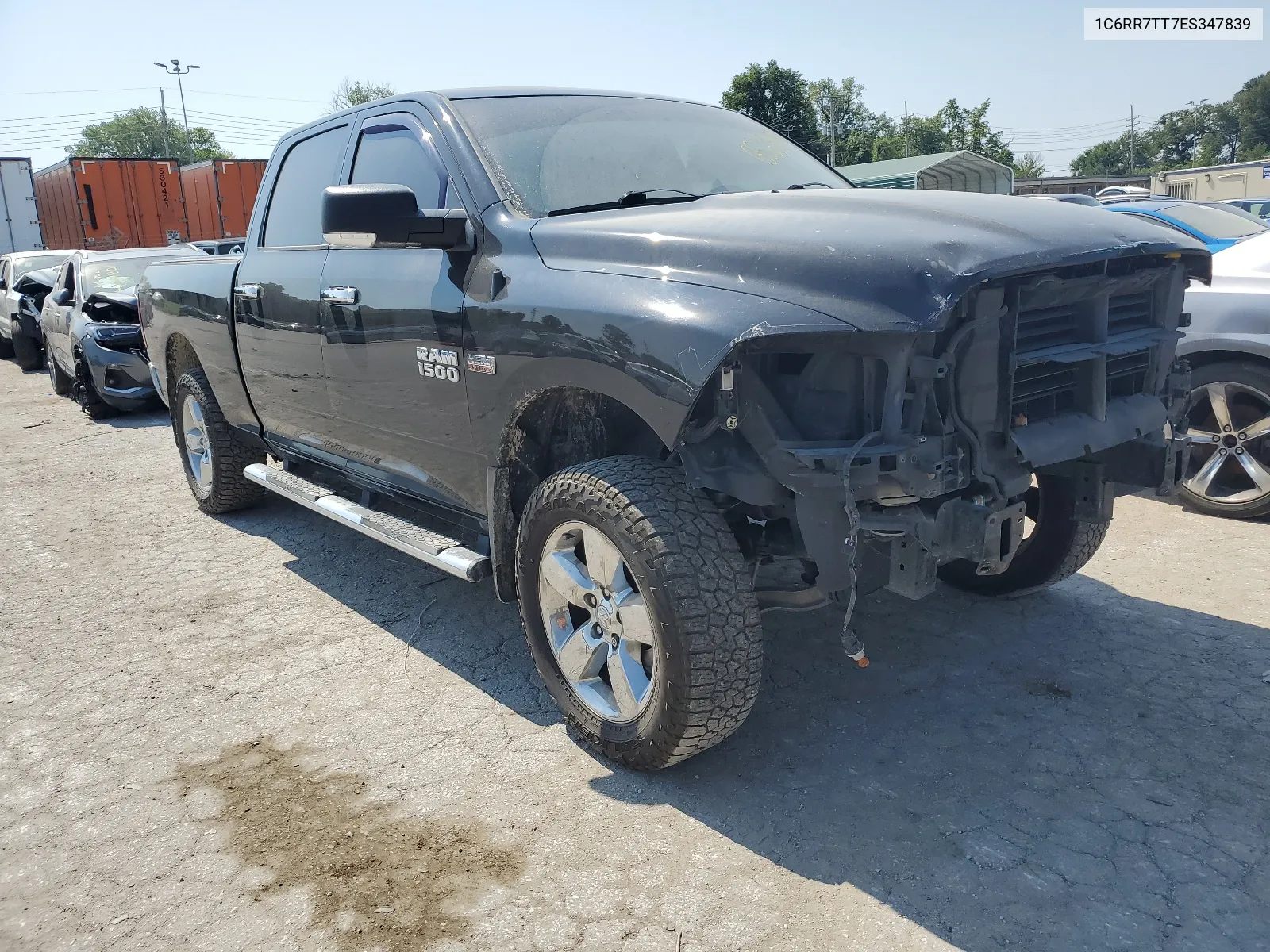 2014 Ram 1500 Slt VIN: 1C6RR7TT7ES347839 Lot: 65633974