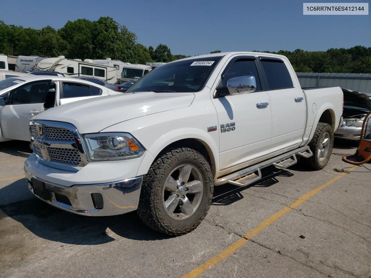 2014 Ram 1500 Laramie VIN: 1C6RR7NT6ES412144 Lot: 65930254