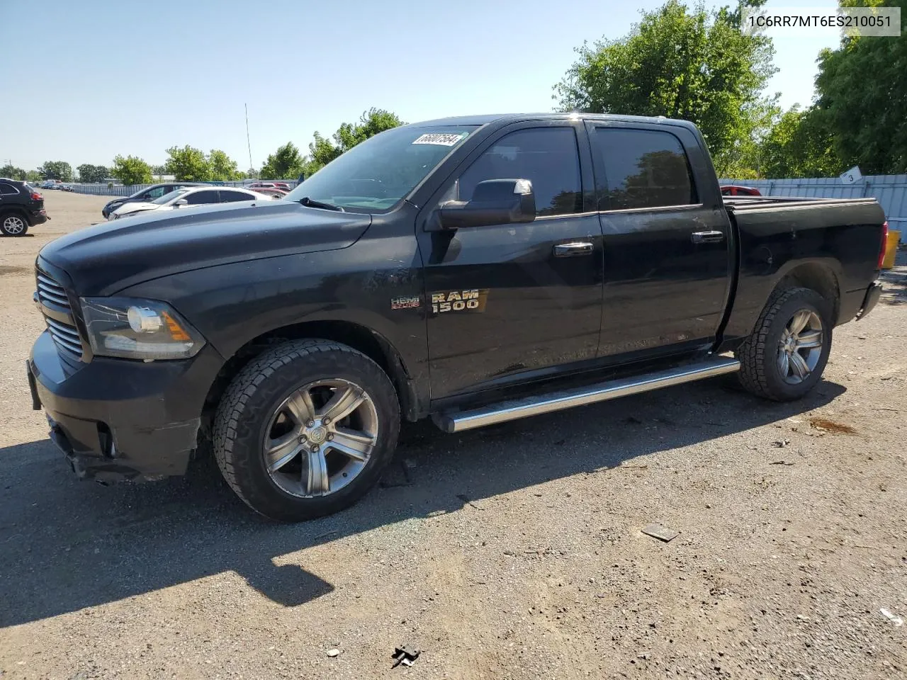 2014 Ram 1500 Sport VIN: 1C6RR7MT6ES210051 Lot: 66007564