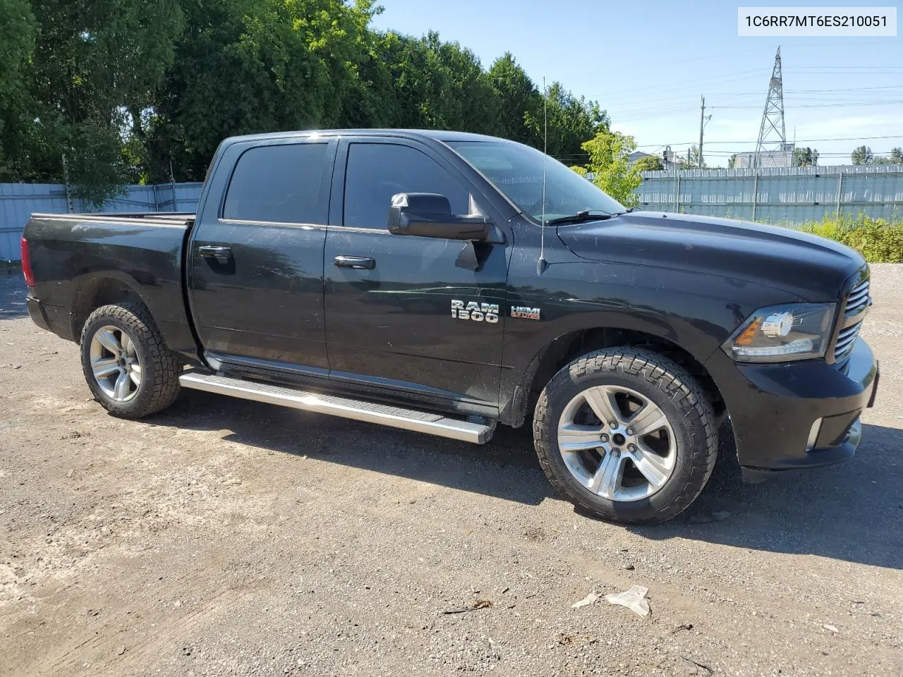 2014 Ram 1500 Sport VIN: 1C6RR7MT6ES210051 Lot: 66007564