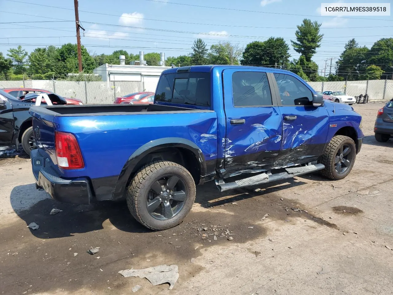 2014 Ram 1500 Slt VIN: 1C6RR7LM9ES389518 Lot: 66150994