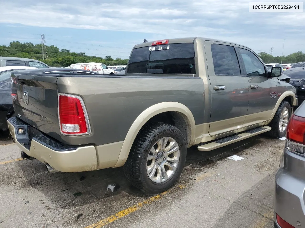 2014 Ram 1500 Longhorn VIN: 1C6RR6PT6ES229494 Lot: 66241434