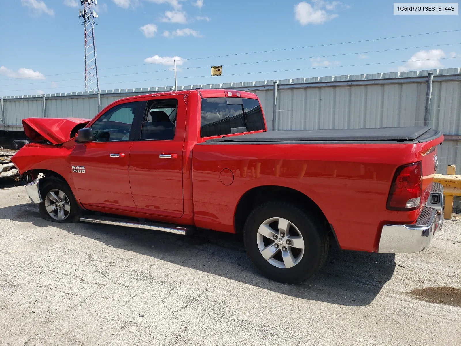 2014 Ram 1500 Slt VIN: 1C6RR7GT3ES181443 Lot: 66473884