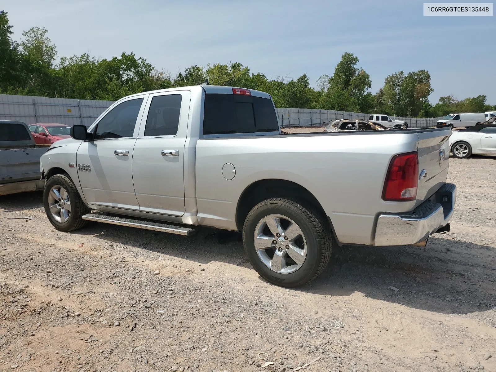 2014 Ram 1500 Slt VIN: 1C6RR6GT0ES135448 Lot: 66789944