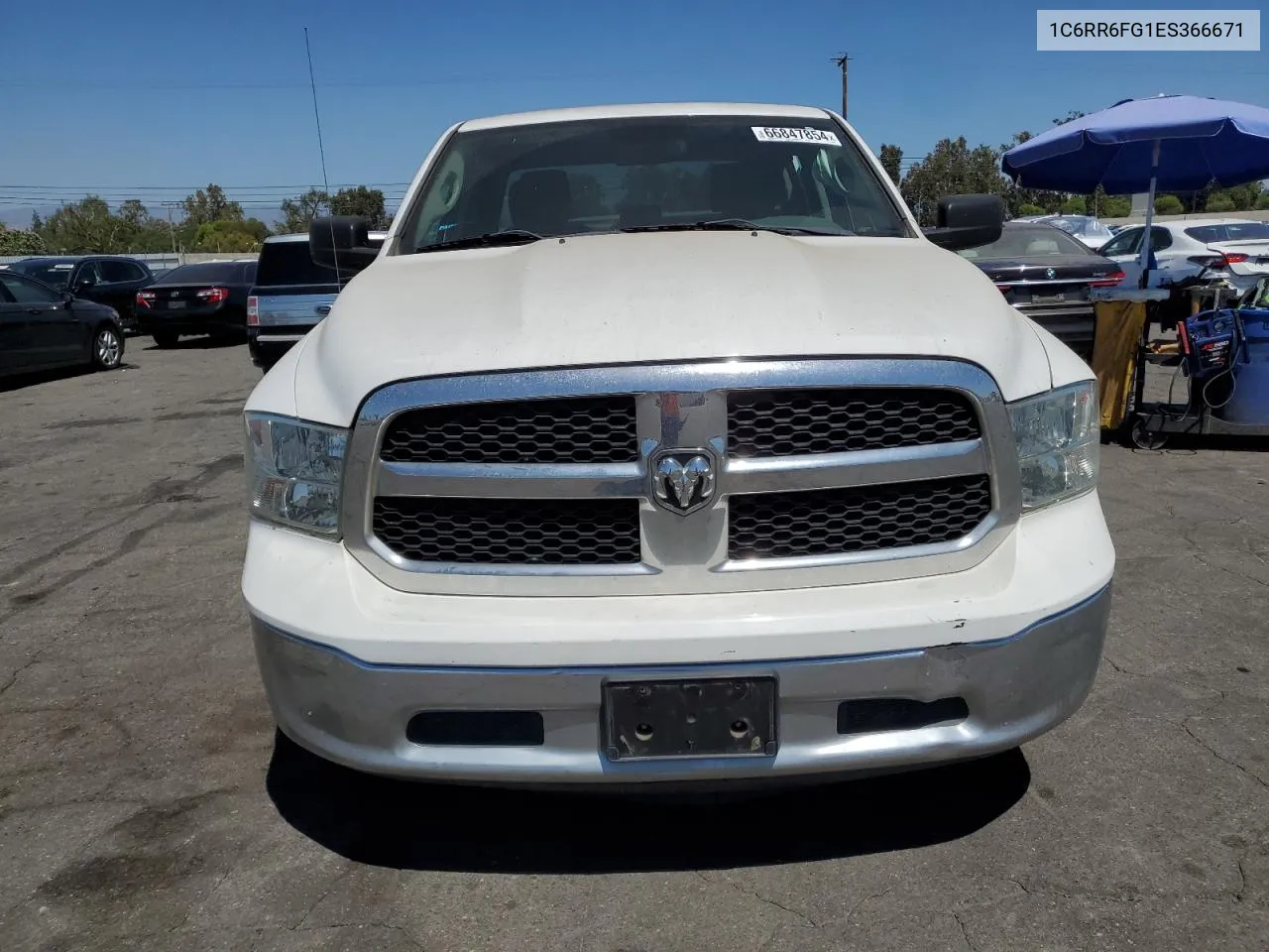 2014 Ram 1500 St VIN: 1C6RR6FG1ES366671 Lot: 66847854