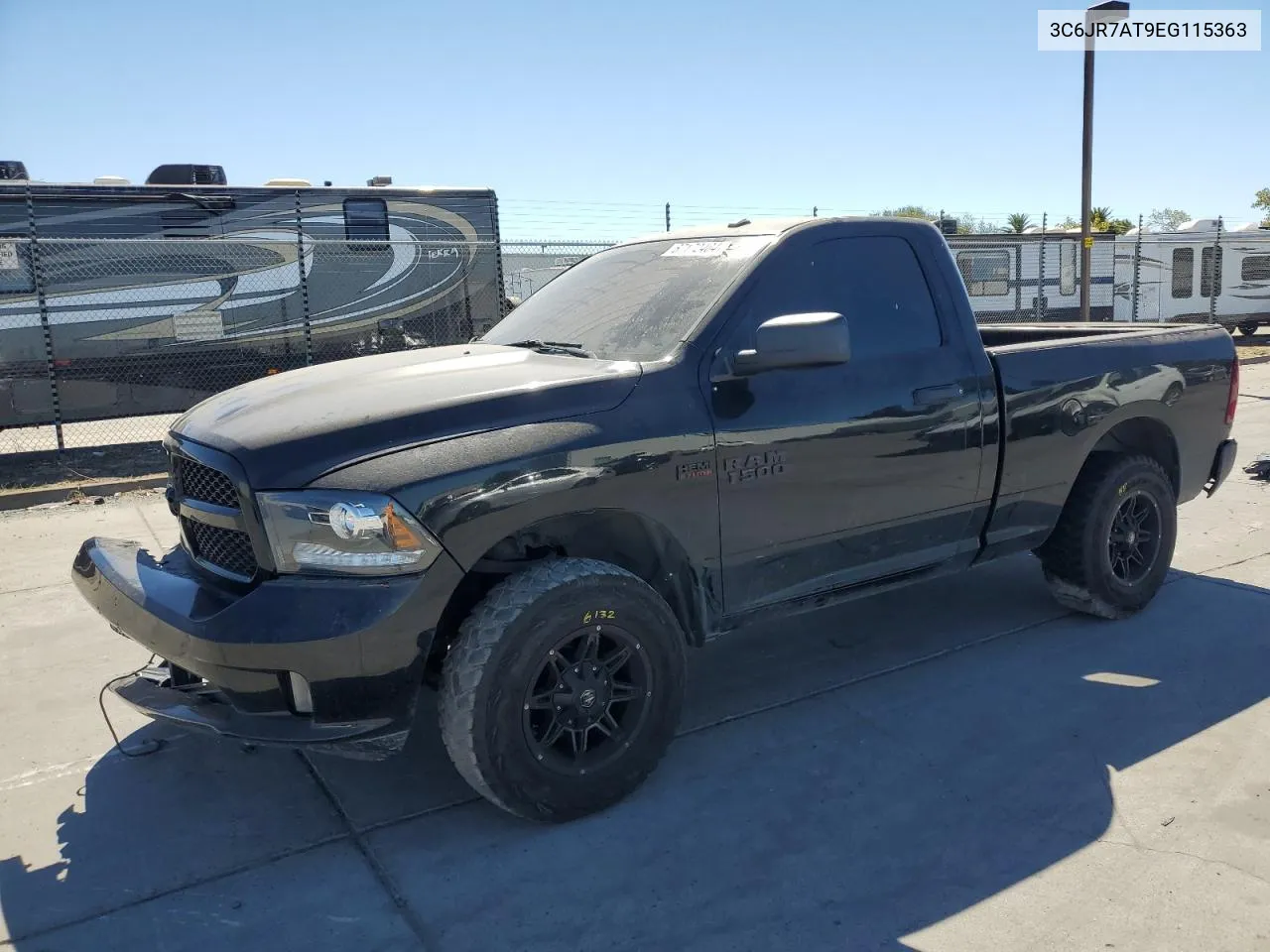 2014 Ram 1500 St VIN: 3C6JR7AT9EG115363 Lot: 67172404