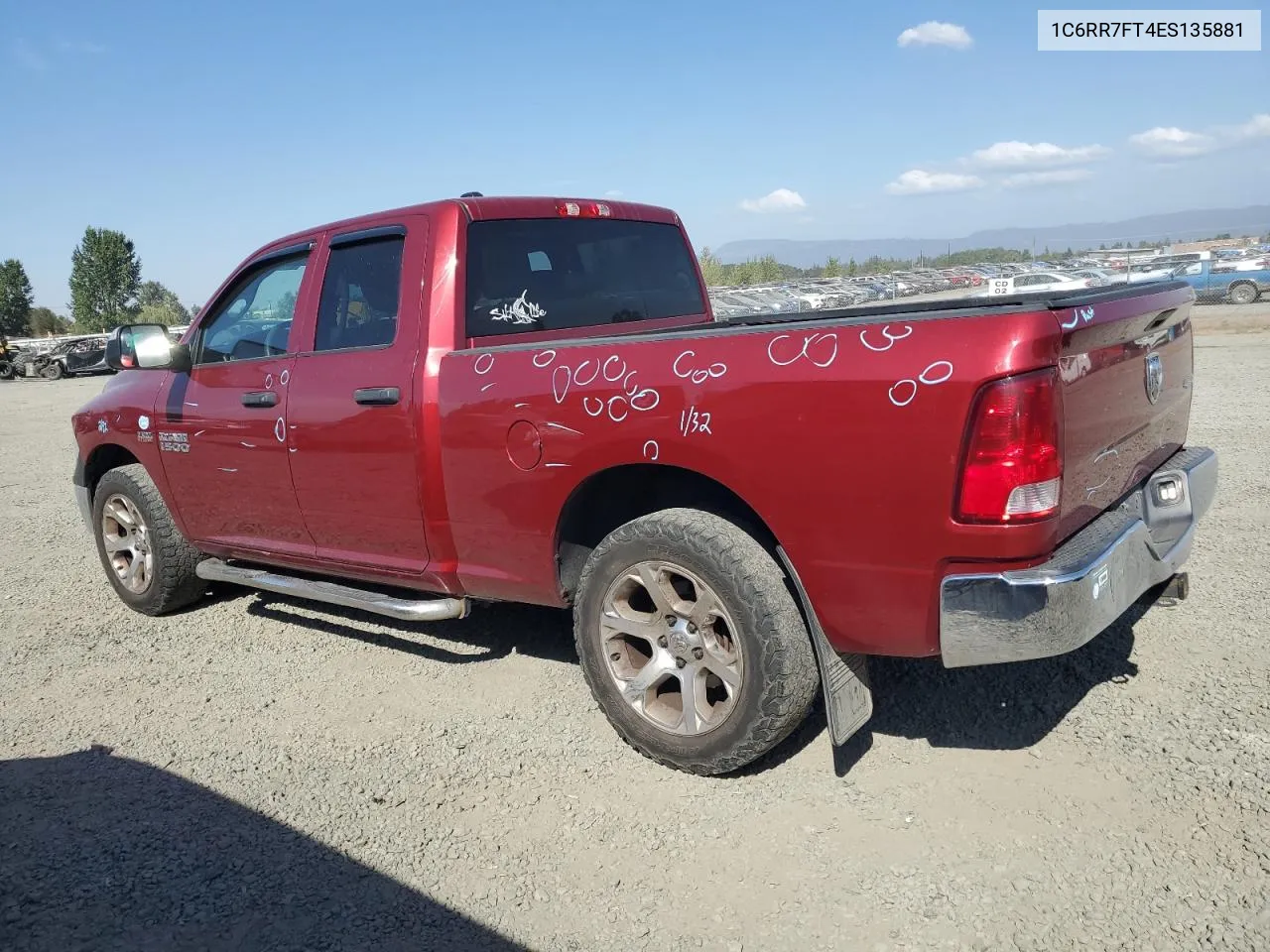 2014 Ram 1500 St VIN: 1C6RR7FT4ES135881 Lot: 67420314