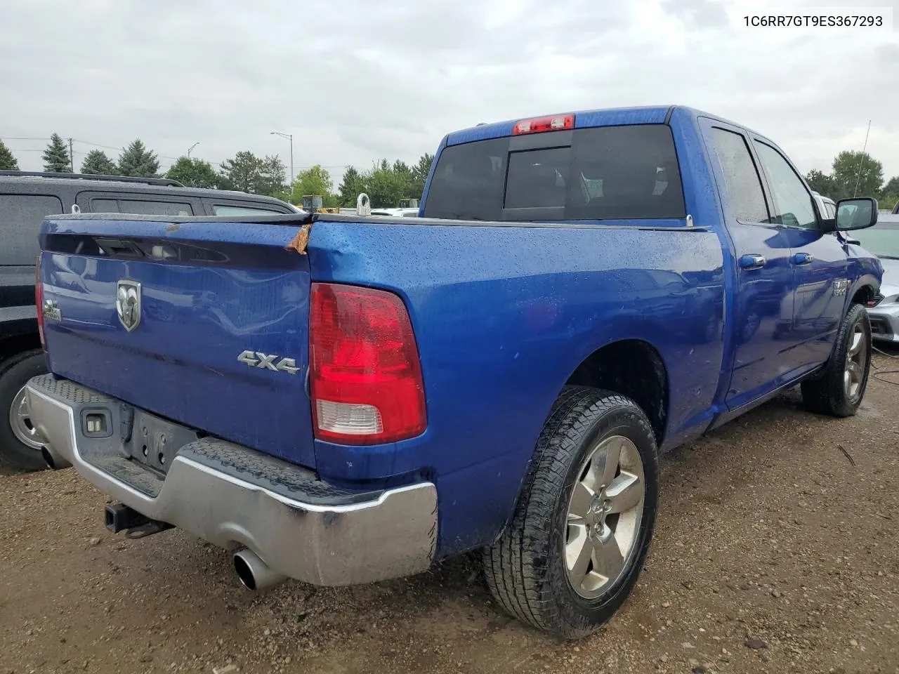 2014 Ram 1500 Slt VIN: 1C6RR7GT9ES367293 Lot: 67498994