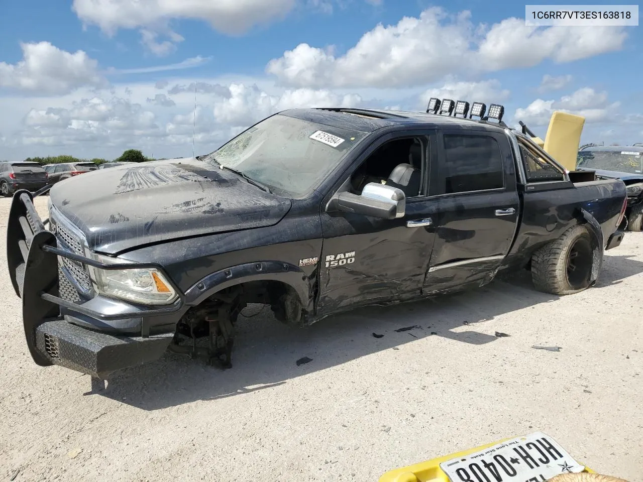 2014 Ram 1500 Laramie VIN: 1C6RR7VT3ES163818 Lot: 67519594