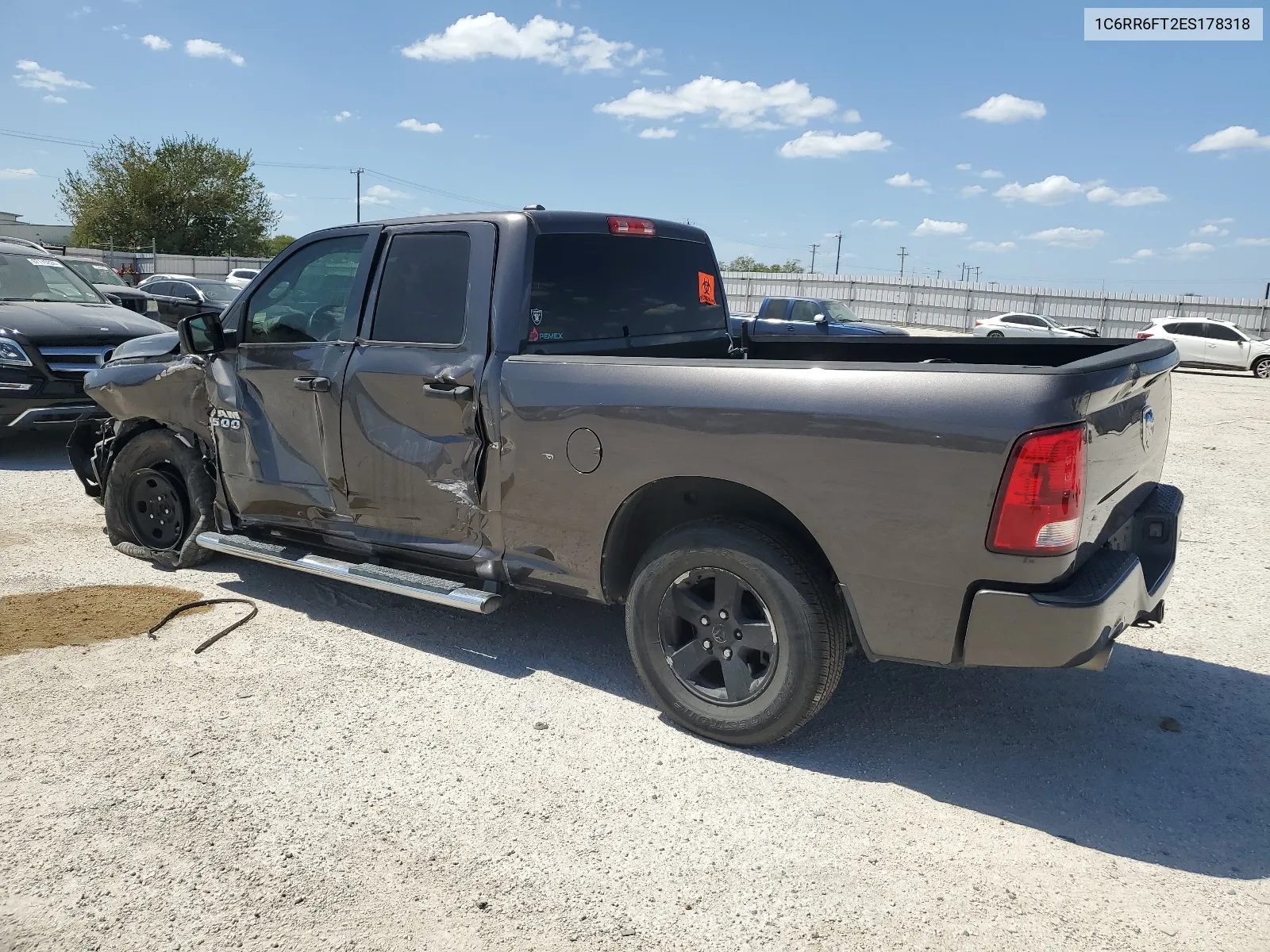 2014 Ram 1500 St VIN: 1C6RR6FT2ES178318 Lot: 67690394