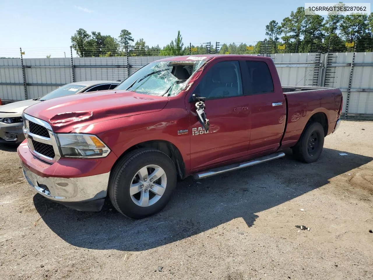 2014 Ram 1500 Slt VIN: 1C6RR6GT3ES287062 Lot: 67700634