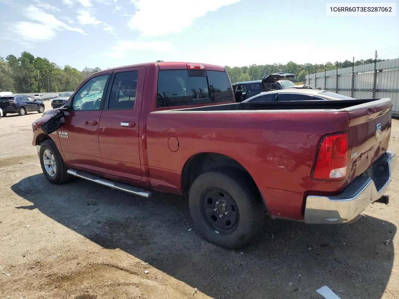 2014 Ram 1500 Slt VIN: 1C6RR6GT3ES287062 Lot: 67700634