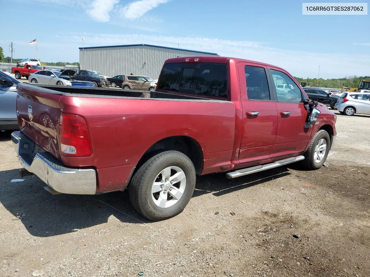 2014 Ram 1500 Slt VIN: 1C6RR6GT3ES287062 Lot: 67700634