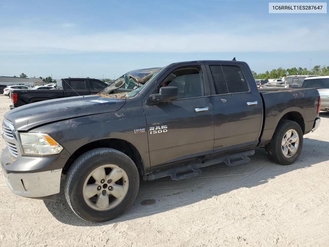 2014 Ram 1500 Slt VIN: 1C6RR6LT1ES287647 Lot: 67928354