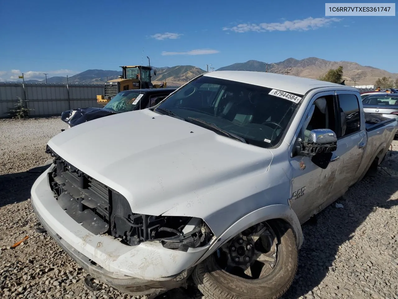 2014 Ram 1500 Laramie VIN: 1C6RR7VTXES361747 Lot: 67944584