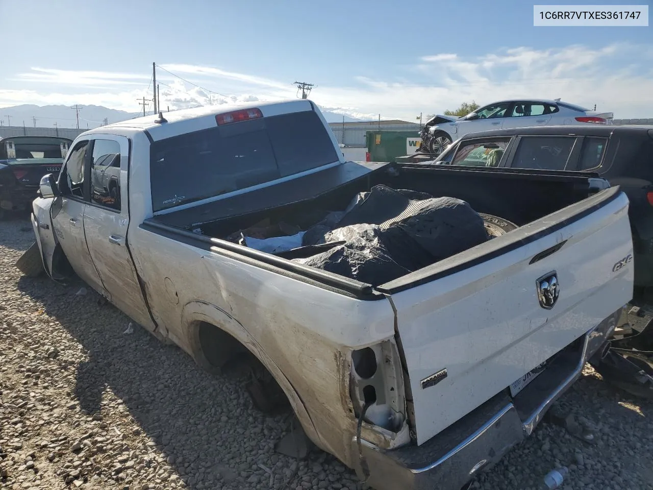 2014 Ram 1500 Laramie VIN: 1C6RR7VTXES361747 Lot: 67944584