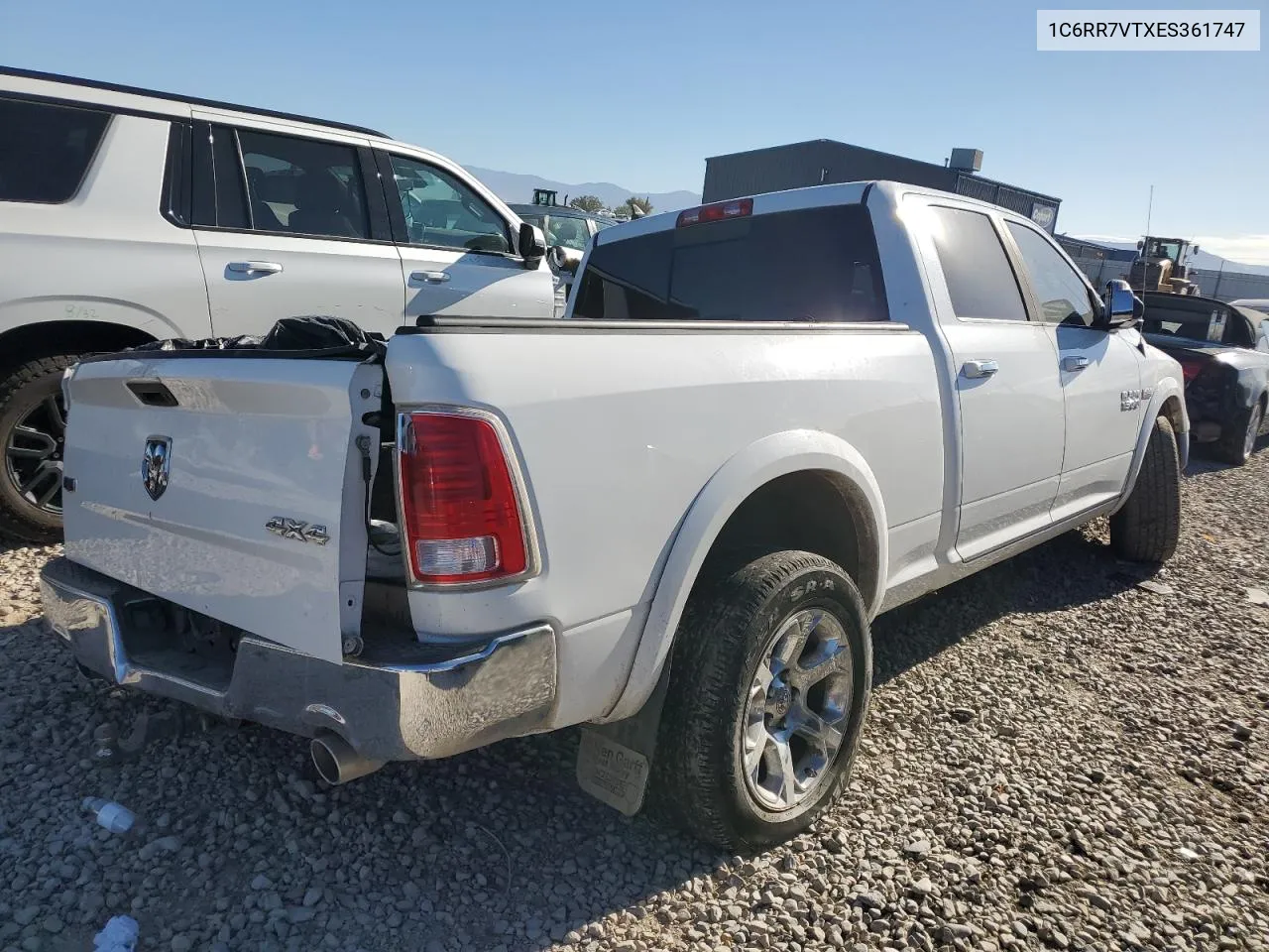 2014 Ram 1500 Laramie VIN: 1C6RR7VTXES361747 Lot: 67944584