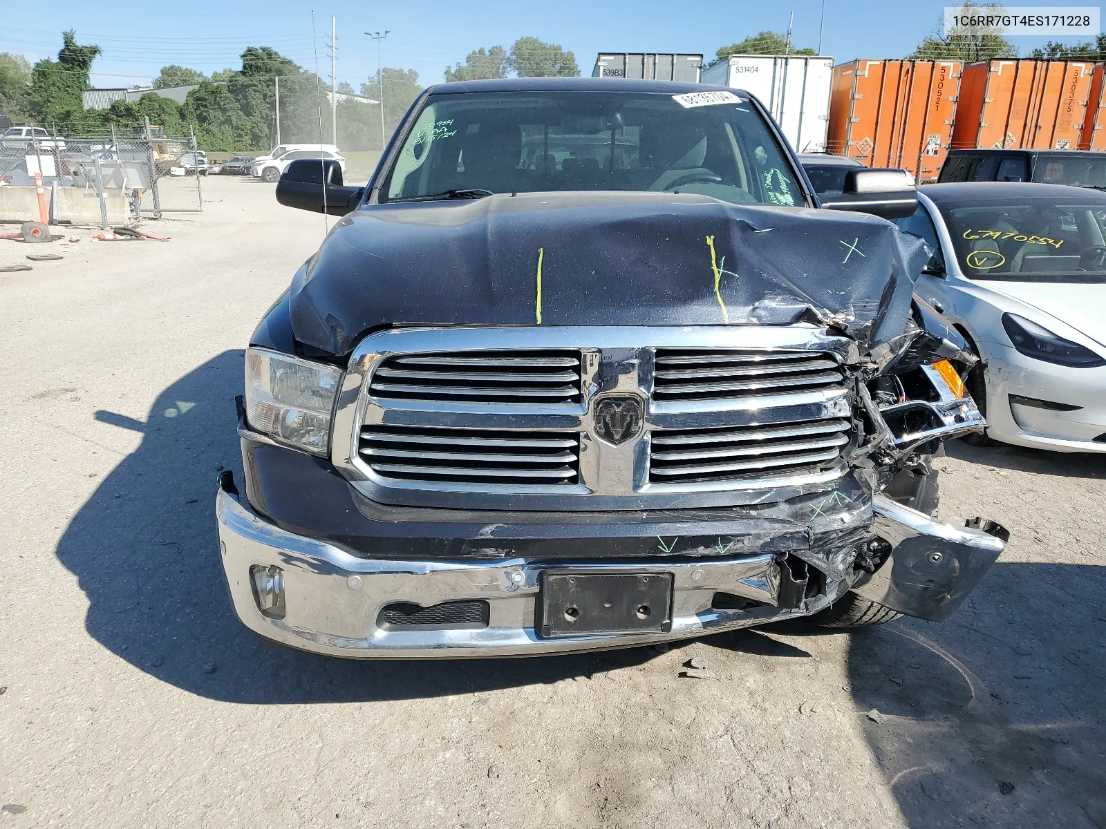 2014 Ram 1500 Slt VIN: 1C6RR7GT4ES171228 Lot: 68135704