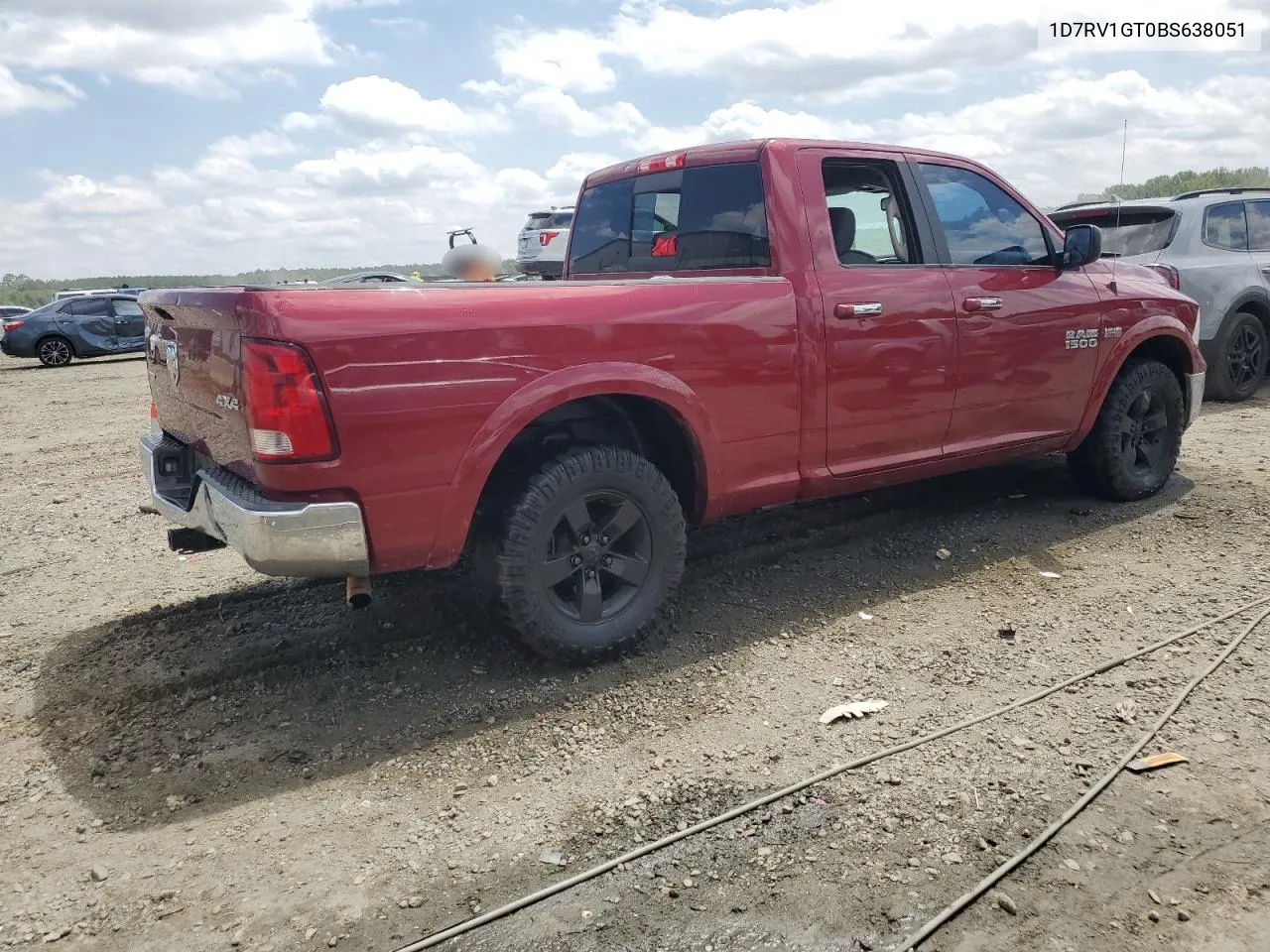 2014 Dodge Ram 1500 VIN: 1D7RV1GT0BS638051 Lot: 68325554