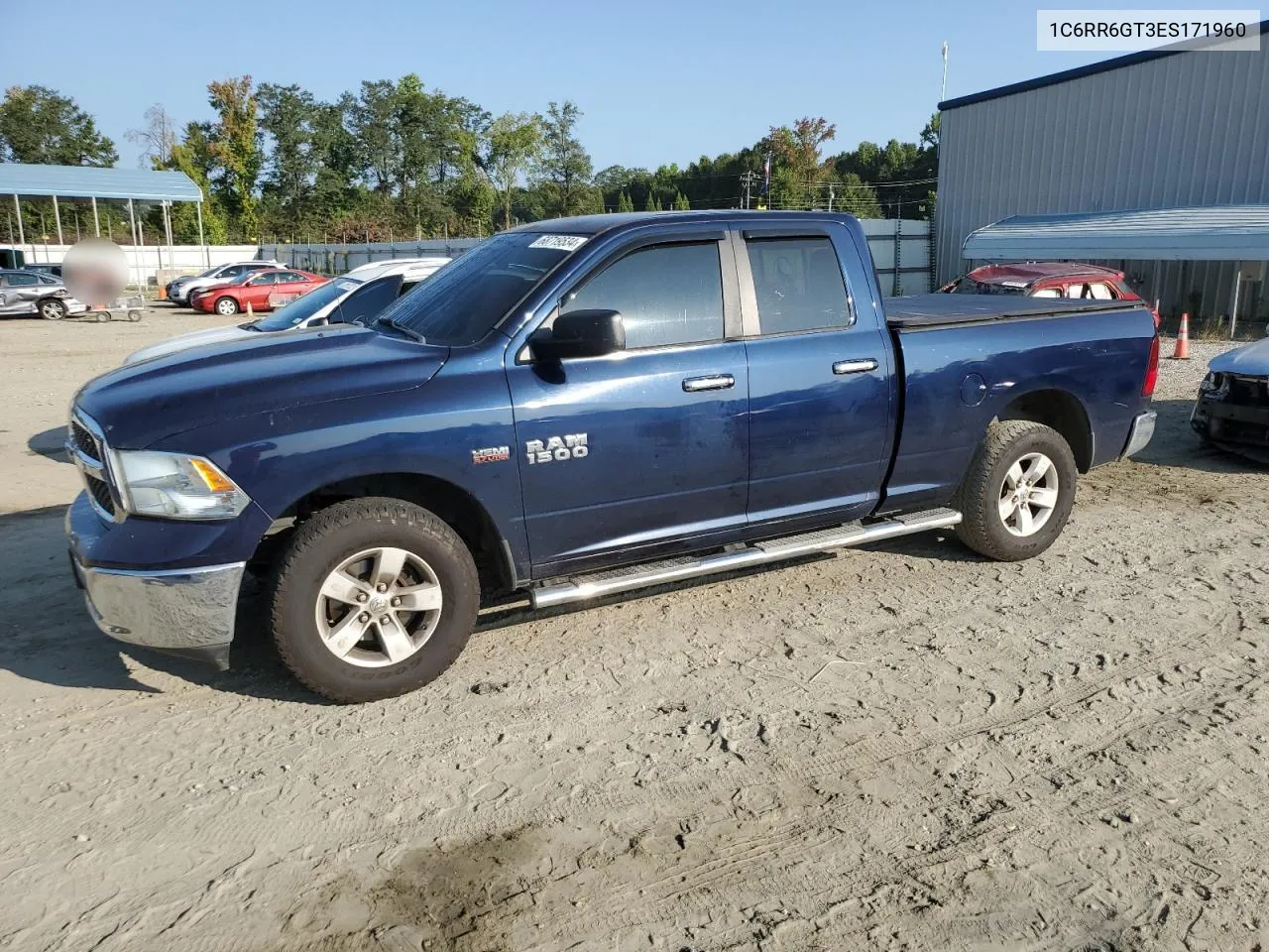 2014 Ram 1500 Slt VIN: 1C6RR6GT3ES171960 Lot: 68719534