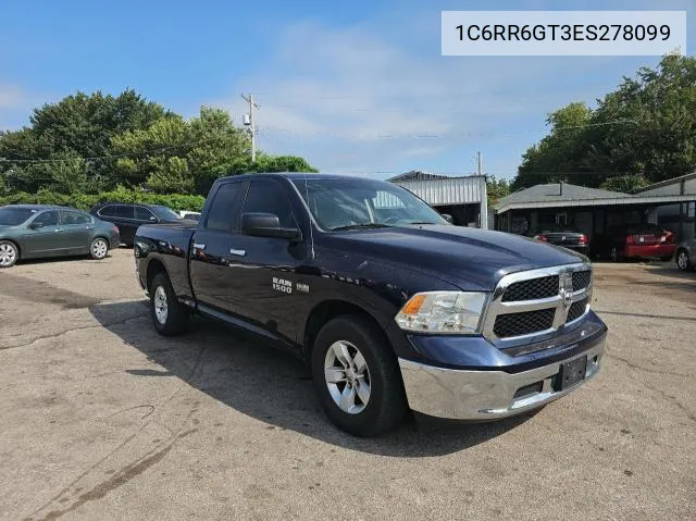 2014 Ram 1500 Slt VIN: 1C6RR6GT3ES278099 Lot: 68834564