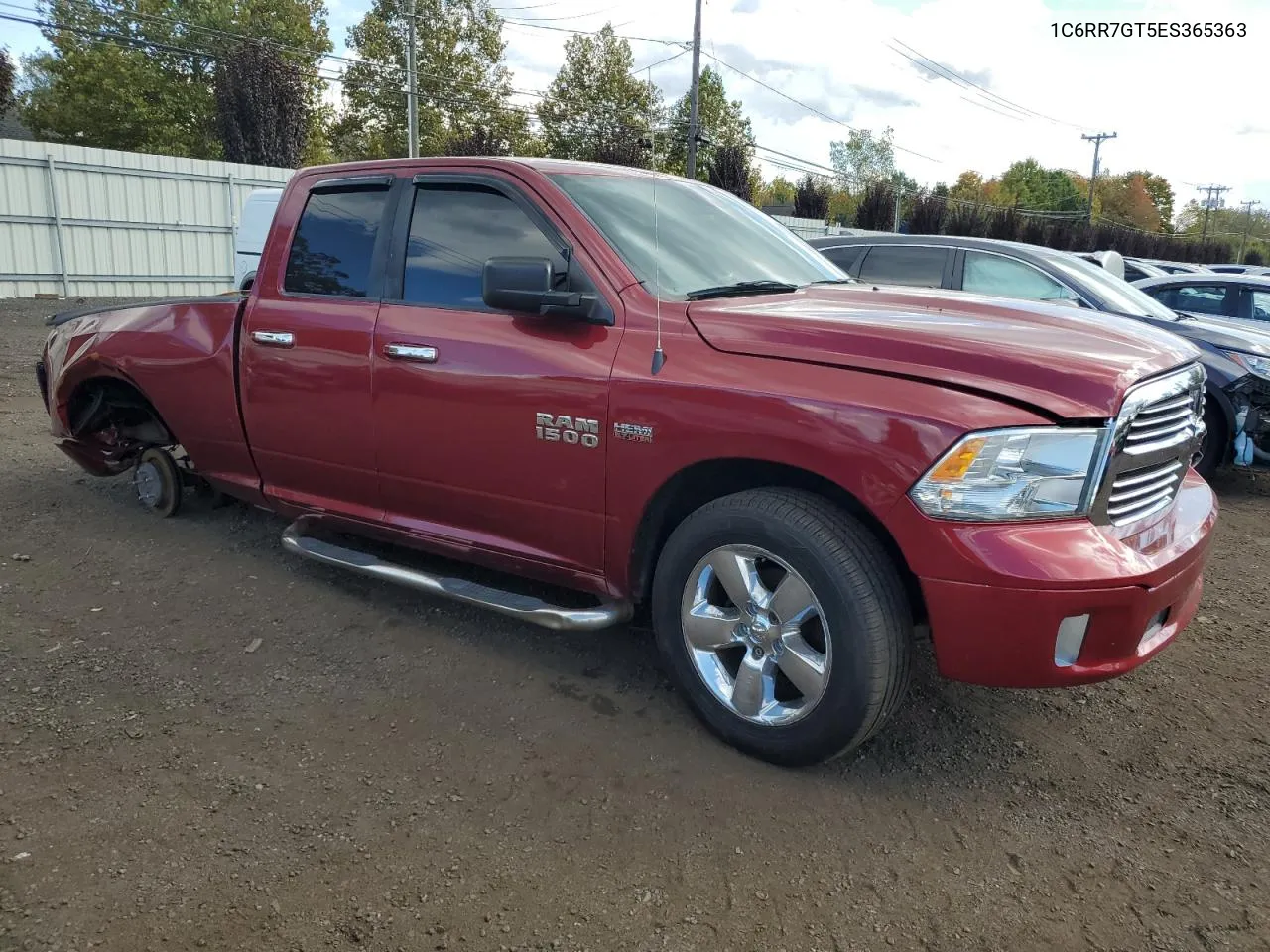 2014 Ram 1500 Slt VIN: 1C6RR7GT5ES365363 Lot: 69270454