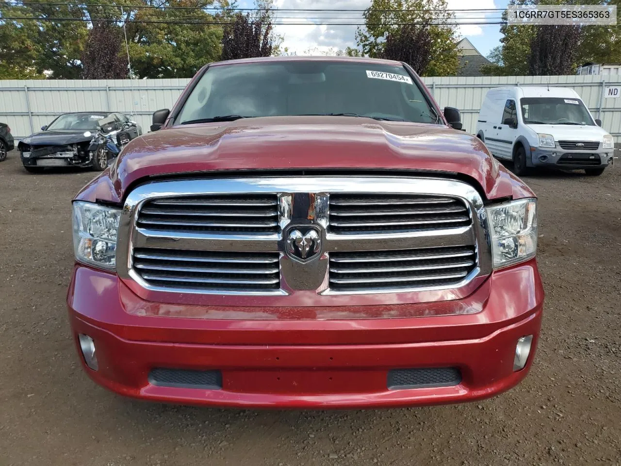 2014 Ram 1500 Slt VIN: 1C6RR7GT5ES365363 Lot: 69270454