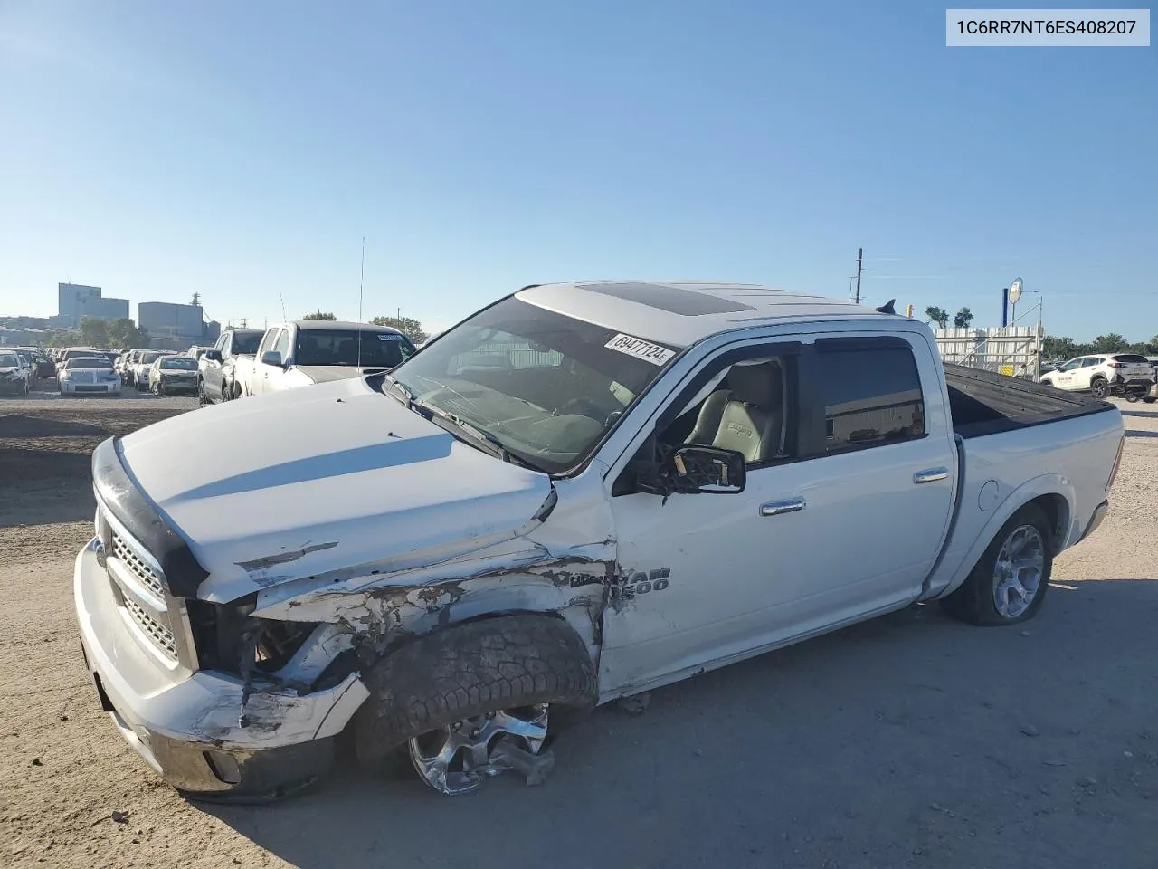 2014 Ram 1500 Laramie VIN: 1C6RR7NT6ES408207 Lot: 69477124