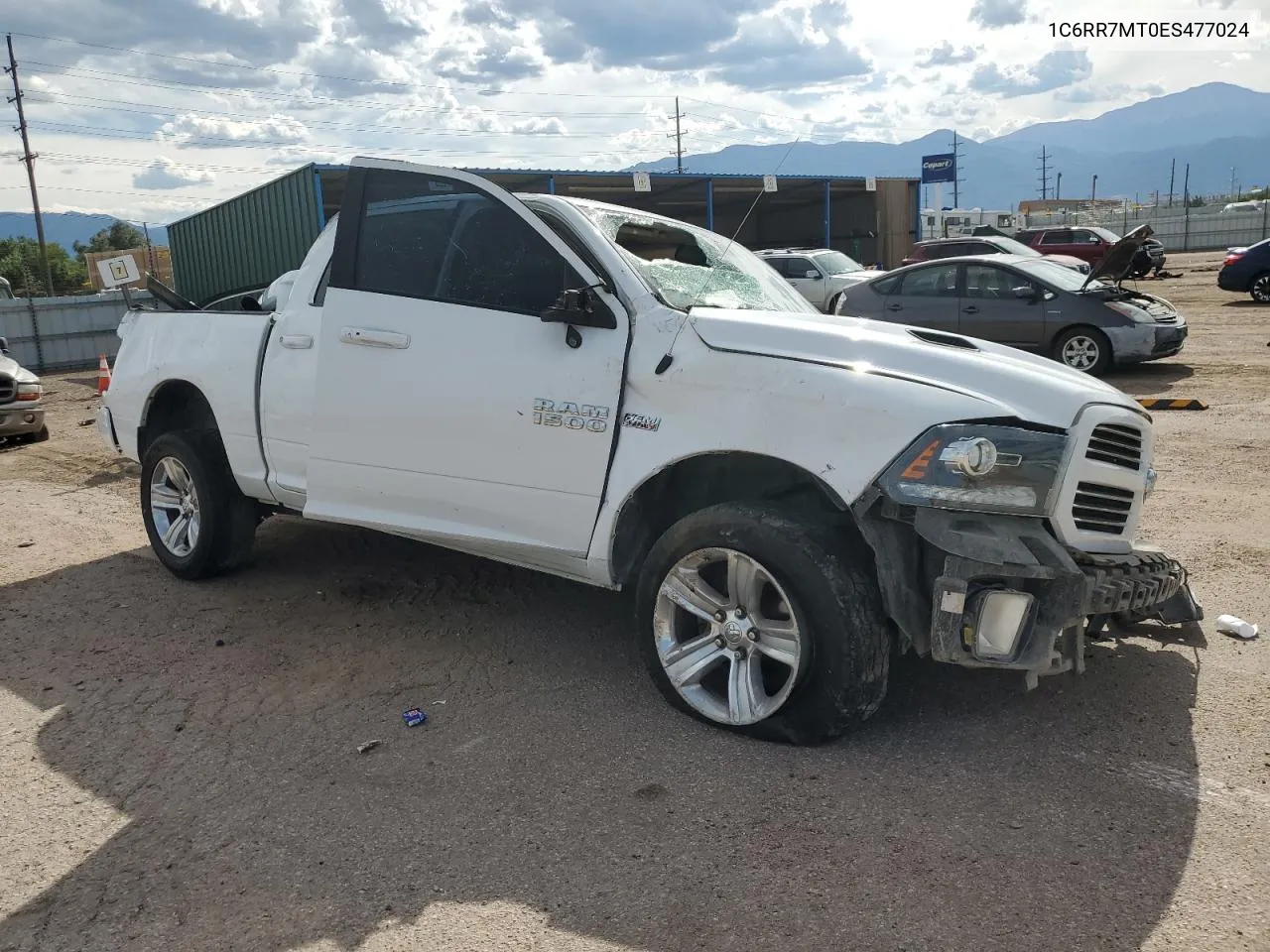 2014 Ram 1500 Sport VIN: 1C6RR7MT0ES477024 Lot: 69508414