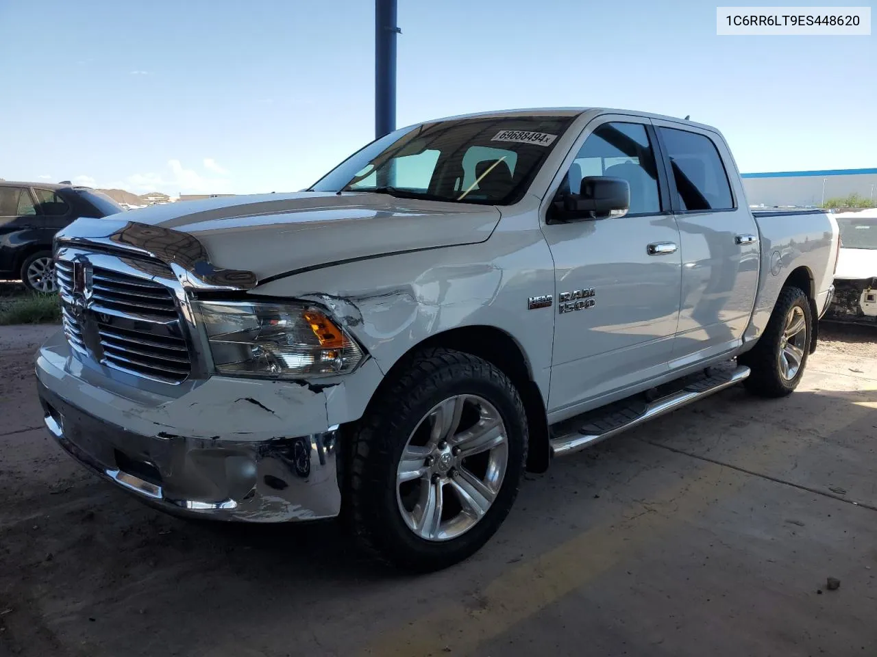 2014 Ram 1500 Slt VIN: 1C6RR6LT9ES448620 Lot: 69688494