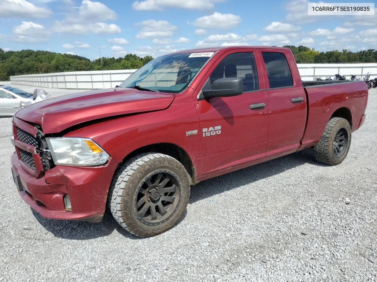 2014 Ram 1500 St VIN: 1C6RR6FT5ES190835 Lot: 69840144