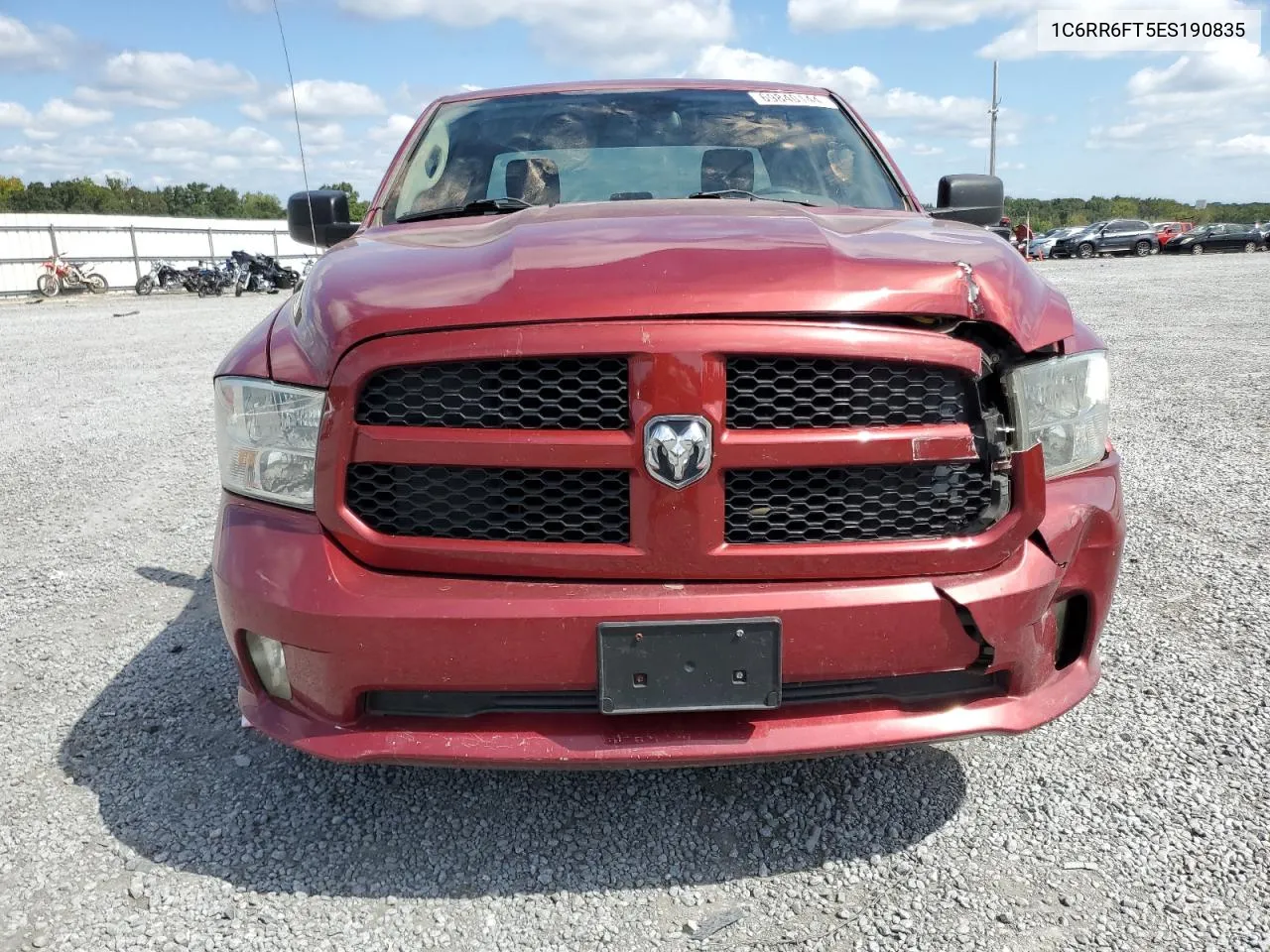 2014 Ram 1500 St VIN: 1C6RR6FT5ES190835 Lot: 69840144