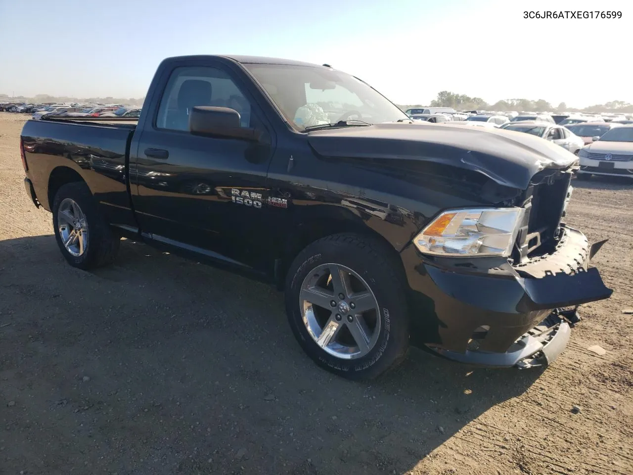 2014 Ram 1500 St VIN: 3C6JR6ATXEG176599 Lot: 69954804