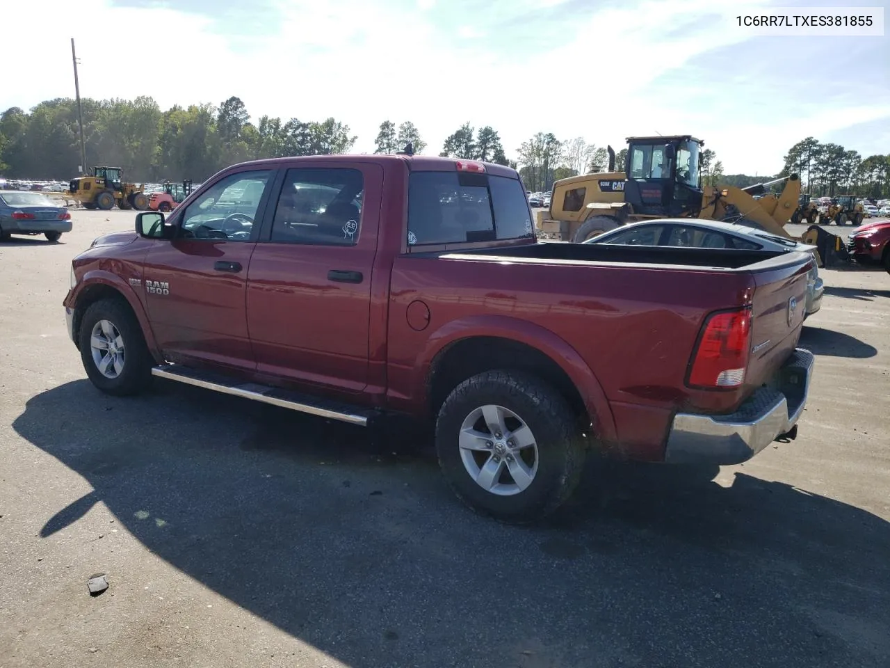 2014 Ram 1500 Slt VIN: 1C6RR7LTXES381855 Lot: 69968264