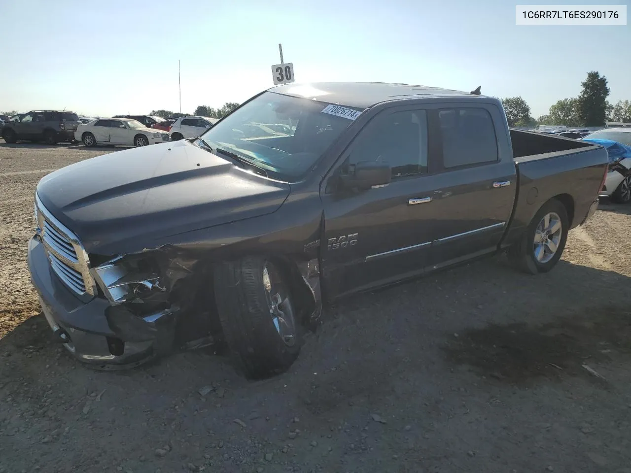 2014 Ram 1500 Slt VIN: 1C6RR7LT6ES290176 Lot: 70026714