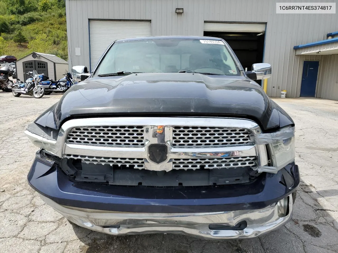 2014 Ram 1500 Laramie VIN: 1C6RR7NT4ES374817 Lot: 70149394