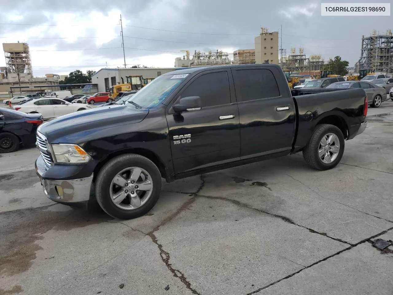 2014 Ram 1500 Slt VIN: 1C6RR6LG2ES198690 Lot: 70313454