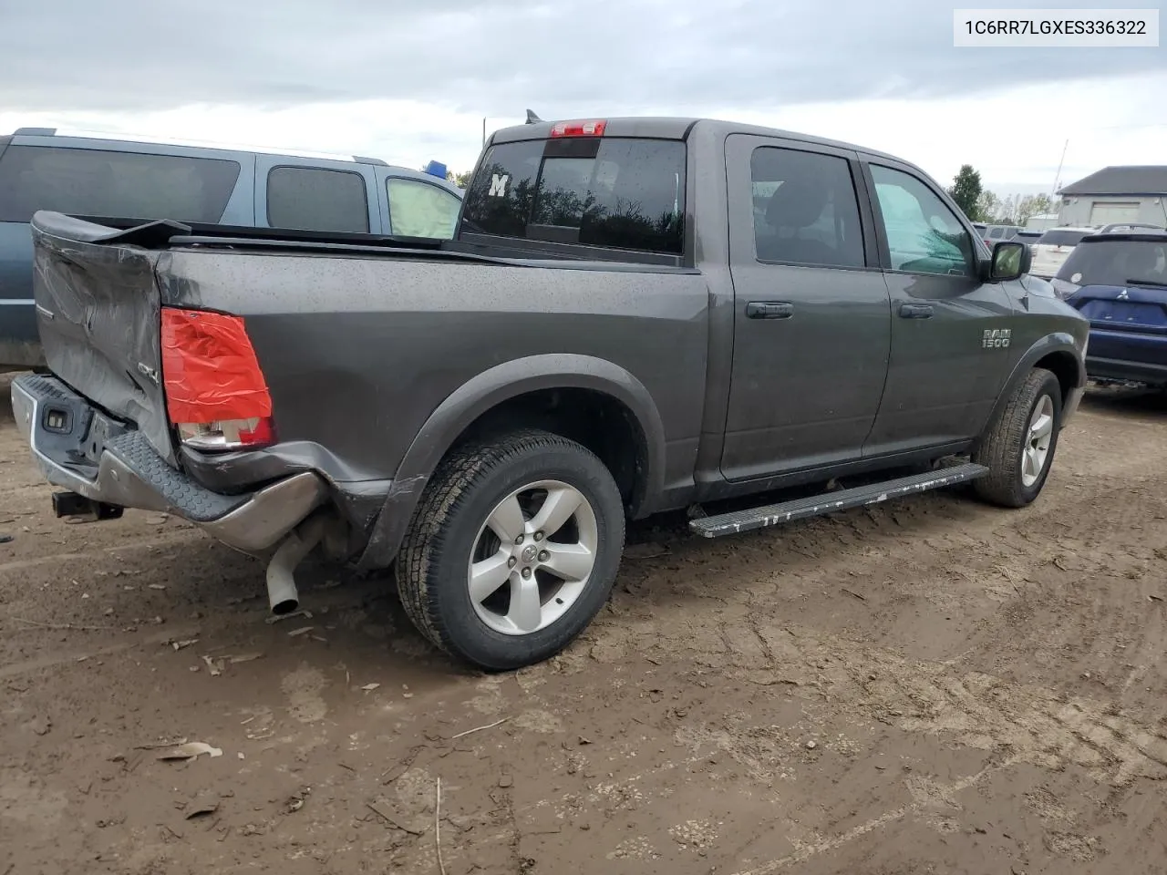 2014 Ram 1500 Slt VIN: 1C6RR7LGXES336322 Lot: 70373224