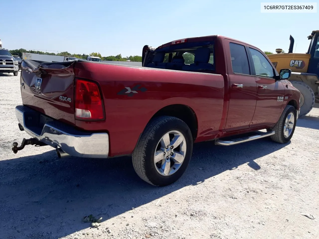 2014 Ram 1500 Slt VIN: 1C6RR7GT2ES367409 Lot: 70458344