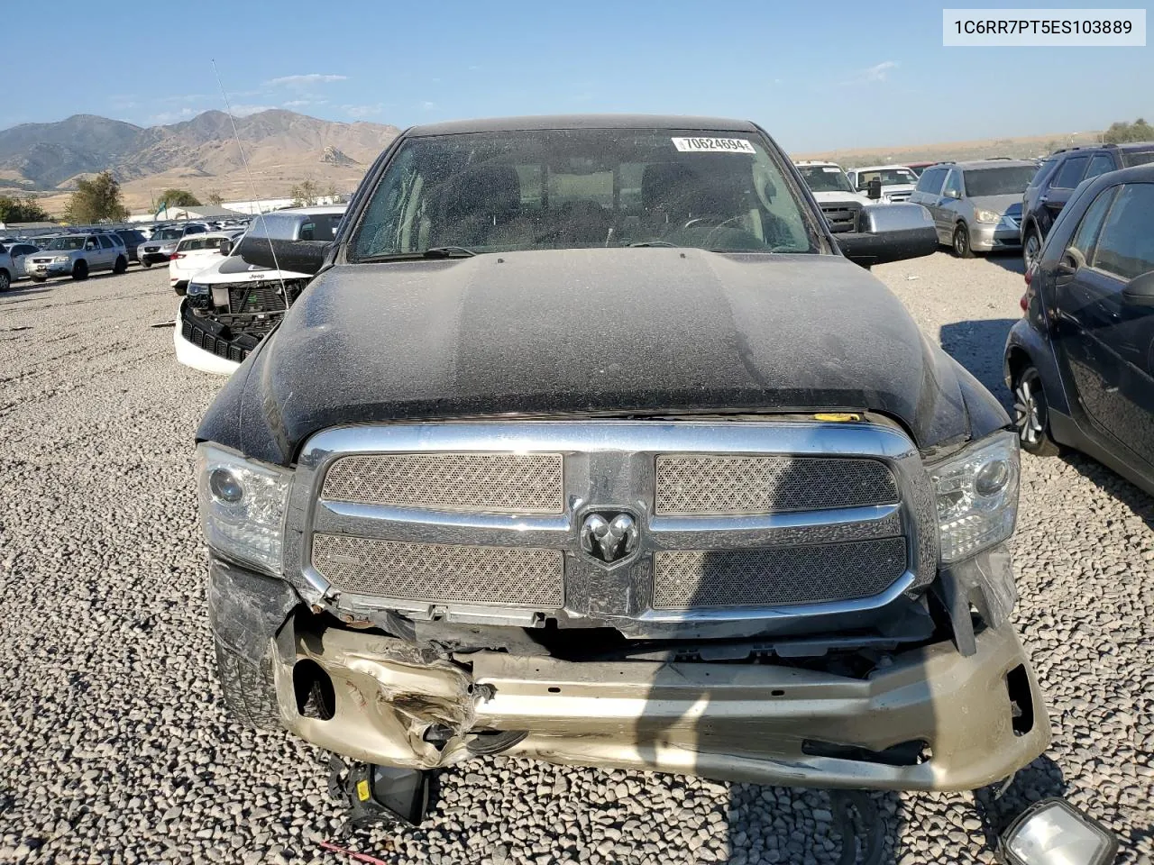 2014 Ram 1500 Longhorn VIN: 1C6RR7PT5ES103889 Lot: 70624694