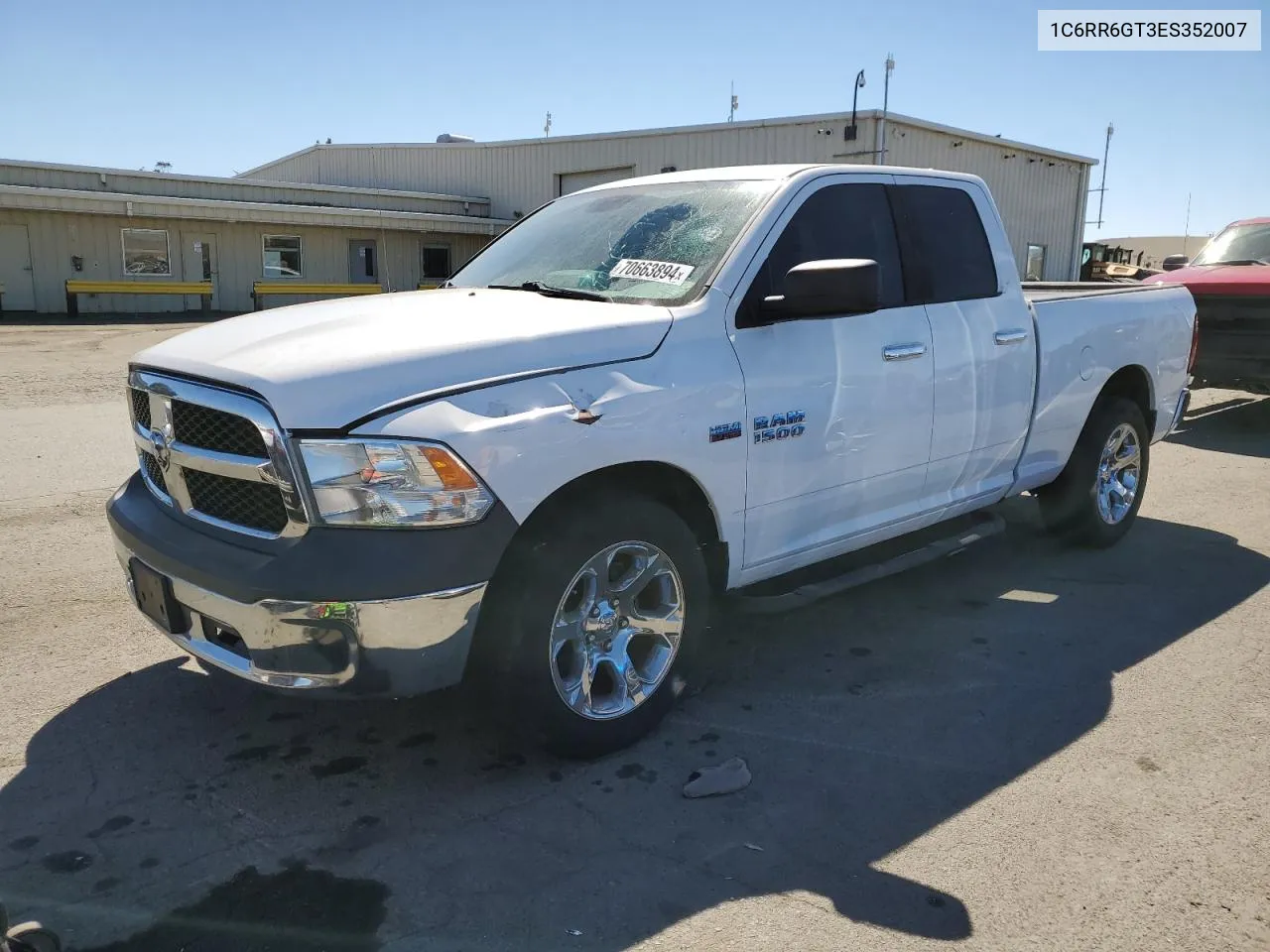 2014 Ram 1500 Slt VIN: 1C6RR6GT3ES352007 Lot: 70663894