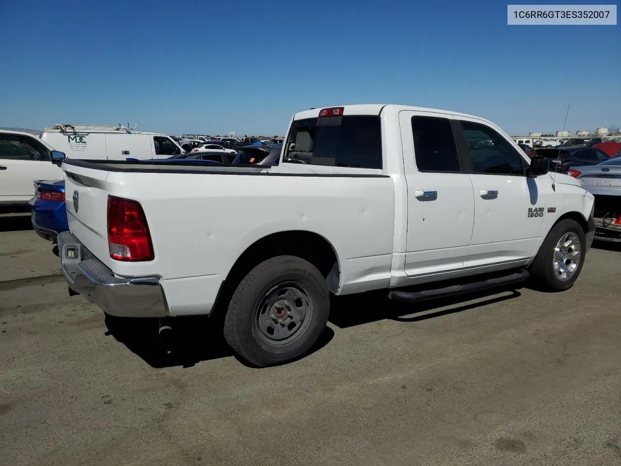 2014 Ram 1500 Slt VIN: 1C6RR6GT3ES352007 Lot: 70663894